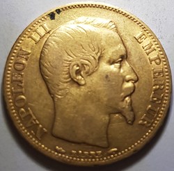 20 francs Napoléon III France 1853 1857 1859