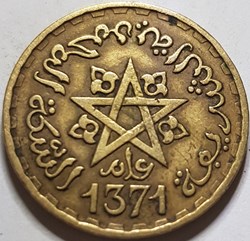 10 francs Mohammed V 1371 (1952) Maroc