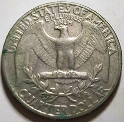 ¼ Dollar "Washington Quarter" USA 1965
