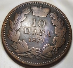 10 para Milan Obrenović IV