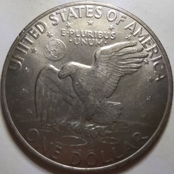 1 dollar "Eisenhower Dollar" USA 1972
