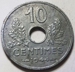10 centimes Etat français France 1944