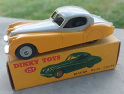 Dinky Toys 157 Jaguar XK120 Coupé bicolore Jaune / gris