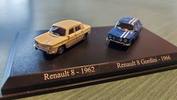 RENAULT 8 1962 ET RENAULT 8 GORDINI 1966