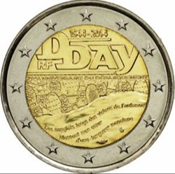 2 Euros France 2014-D Day