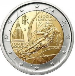 2 Euros France 2004-Jeux de Turin
