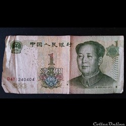 1 Yuan - Chine - 1999