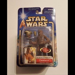 2002 - L'empire contre attaque - Chewbacca with electronic C-3PO - Collection 1 -  Hasbro