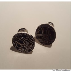 2016 - Star Wars - Boutons de manchettes Etoile de la mort