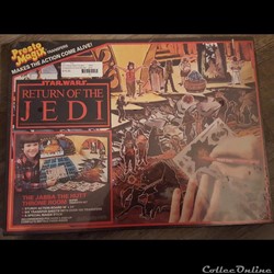 1983 - Star Wars ROTJ Jabba The Hutt Throne Room Transfer - Presto Magix