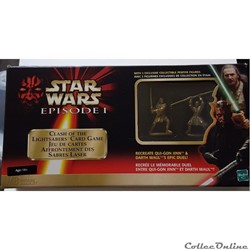 1999 - La menace fantôme - Hasbro Jeu de cartes Affrontement des sabres laser