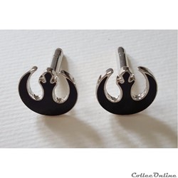 2016 - Star Wars - Boutons de manchettes Alliance Rebelle