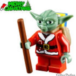 2016 - Star Wars - Santa Yoda with Backpack Xmas Christmas Minifigures Xmas