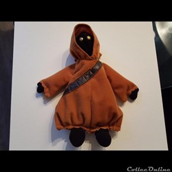 1997 - Kenner - Star Wars Buddies Jawa bean bag toy 9''