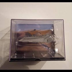 2008 - Vaisseau miniature n° 10 - La barge à voiles de Jabba Le Hutt - Editions Atlas