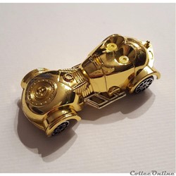 2007 - Disney - Parks Racers Star Wars Droid C-3Po Diecast Model Metal Kid Toy Car