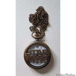 2016 - Star Wars Quartz Pocket Watch Necklace Chain