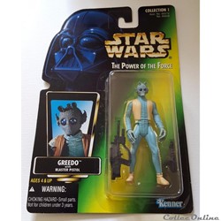 1996 - The power of the force - Kenner - Greedo with Blaster Pistol
