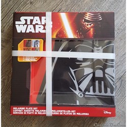 2015 - Star Wars - Le réveil de la force - Coffret assiette melamine