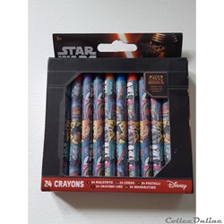 2015 - Star Wars - Disney - 24 Crayons cire