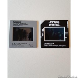 1998 - Star Wars - Kenner - Hasbro - Diapositives C-3PO & Chewbacca