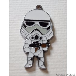 2015 - Pendentif Métal - Star Wars - Stormtrooper