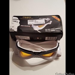 Star Wars Storm-trooper Glasses light Cosply Pvc Toy