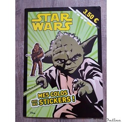 2015 - Star Wars - HAchette jeunesse - Mes colos avec des stickers