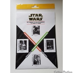 2015 - Collector de 4 timbre-poste Star Wars