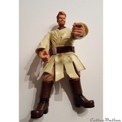 2005 - Hasbro - FORCE BATTLERS OBI WAN KENOBI 7"