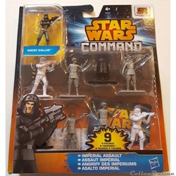 2014 - Star Wars Command - Hasbro - Assaut Impérial - 9 Figurines