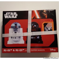 2015 - Star Wars Disney - R2-D2 & R2-Q5 Salière et Poivrière
