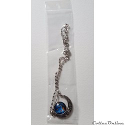 2015 - Star Wars croissant de lune collier pendentif cabochon en verre lv-9
