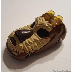 xxxx - Disney Parks Racers Star Wars Metal Diecast Wicket W. Warrick Ewok Racer Car Toy