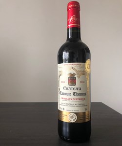 Grand vin de Bordeaux. Château Laroque Thomas. Bordeaux supérieur 2018