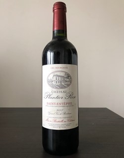 Cru bourgeois. Château Plantier Rose. Saint-Estèphe, 2007.