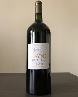 Grand vin de Bordeaux. Graves. Mayne du Gros, 2015.