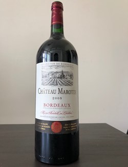 Grand vin de Bordeaux. Bordeaux. Château Marotte, 2005.