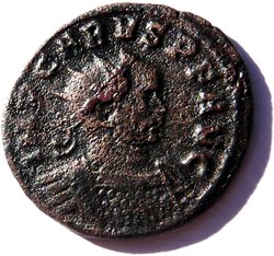 Carus 282-283/Ticinum/SPES PVBLICA