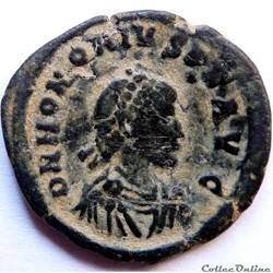 Honorius 392-395/Constantinople/GLORIA ROMANORVM