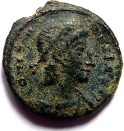 Constance II 340/Alexandrie/GLORIA EXERCITVS