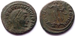 RIC 49/Constantin 1er 316/Rome/SOLI INVICT COM D N