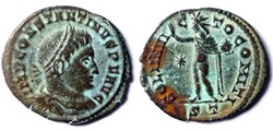 RIC 7/Constantin 1er 313-314/Ticinum/SOLI INVICTO COMITI