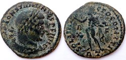 RIC 27 var/Constantin 1er 314-315/Rome/SOLI INVICTO COMITI