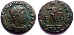 RIC 53/Constantin 1er 316-317/Lyon/SOLI INVICTO COMITI
