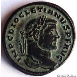 Diocletien 296/Siscia/GENIO POPVLI ROMANI
