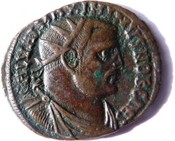 Maximin Daia césar 306-307/Alexandrie/CONCORDIA MILITVM