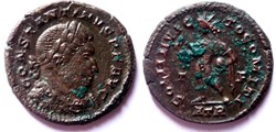 RIC 94/Constantin 1er 316/Trèves/SOLI INVICTO COMITI