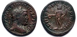 Maximien Hercule 295-296/Boulogne/GENIO POPVLI ROMANI