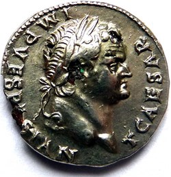Titus 74/Denier fourré/Rome/FORTVNA AVGVST